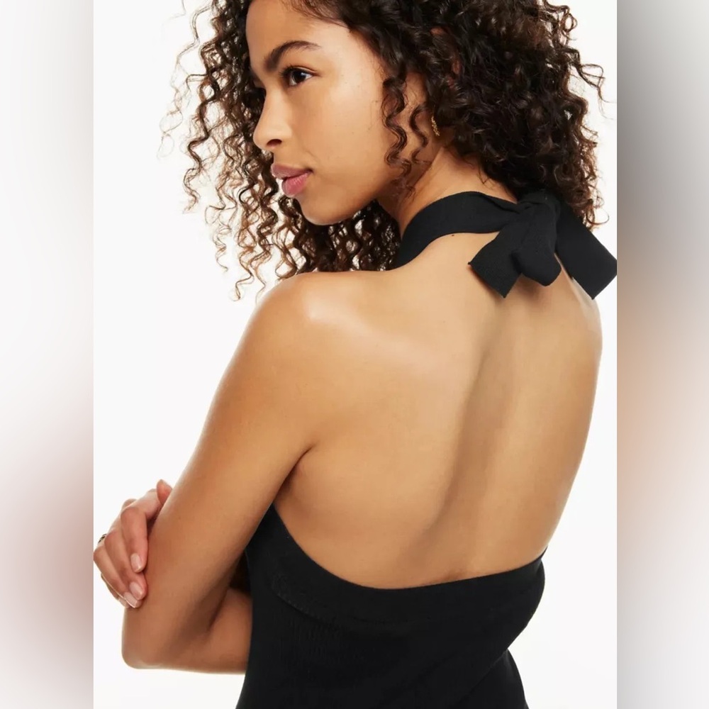 Wilfred Cayenne Halter Dress Midi